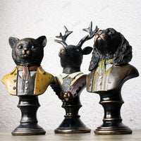 Thumbnail for Vintage Cat Deer Sculptures and Statues Resin Statue decoration crafts