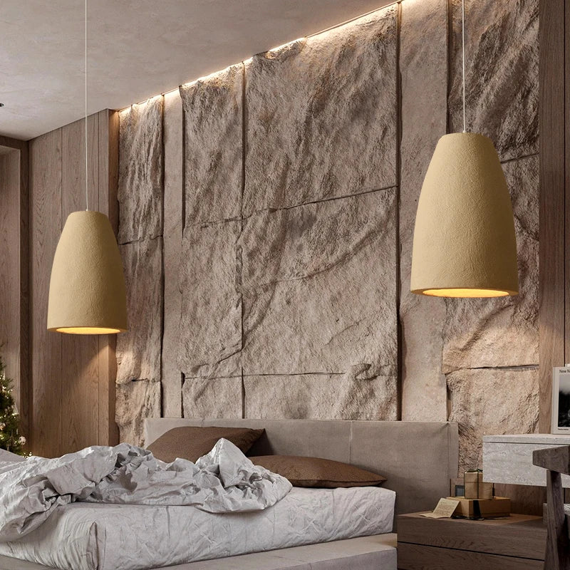 Modern Chill Lighting Bar LED Chandelier Bedroom Bedside Lamp Home Decor Hanging Light
