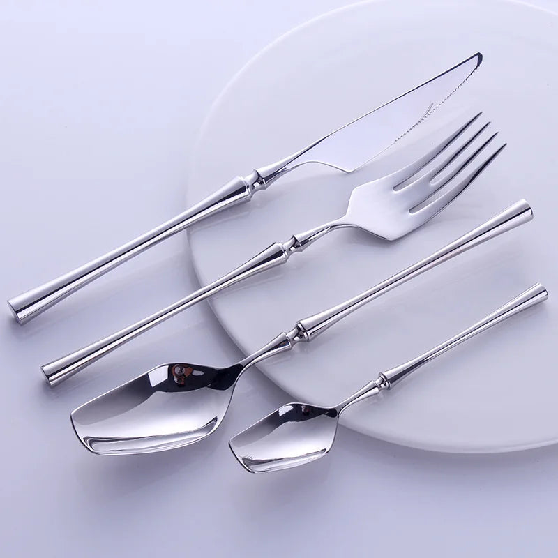 Western Stainless Steel Grade 304 Cutlery Set 24 Pcs Dinnerware