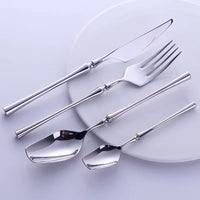 Thumbnail for Western Stainless Steel Grade 304 Cutlery Set 24 Pcs Dinnerware