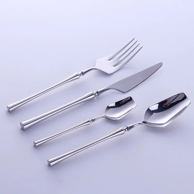 Western Stainless Steel Grade 304 Cutlery Set 24 Pcs Dinnerware