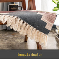 Thumbnail for Nordic Handmade Tassel Cotton Tuft Woven Indian Rugs and Carpets