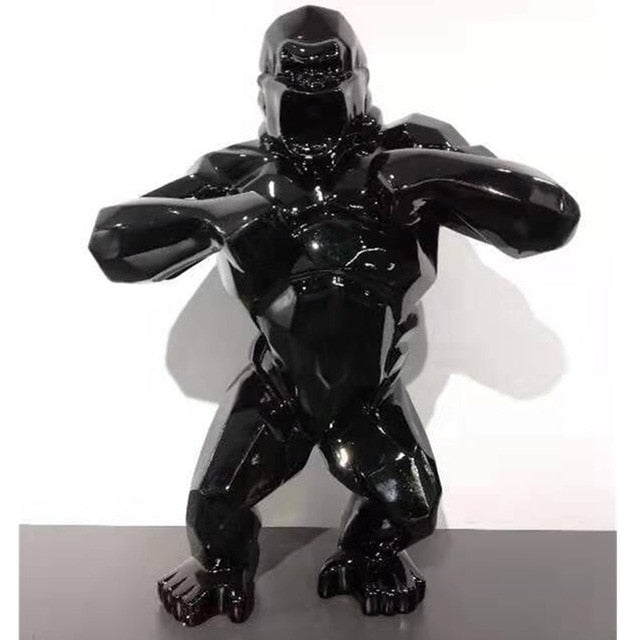 Gorilla Kong Decoration Office Sculptures and Statues Crafts