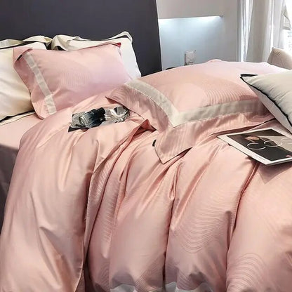 Nature Black White Brown Premium Silky Soft Patchwork Duvet Cover Set, 1000TC Egyptian Cotton Bedding Set