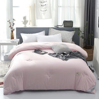 Thumbnail for White Pink Hotel Grade Luxury 100%Cotton Ultra Soft Comforter 
 Hypoallergenic for Kids Adults