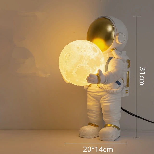 Astronaut Table Lamp LED children's room Lighting bedroom bedside living room