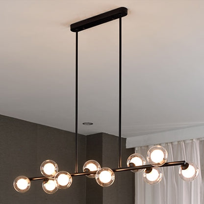 Golden Lighting Nordic Contemporary Pendant Glass Chandelier Hanging Lamp Dining Decor