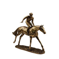 Thumbnail for Retro Horse Racing Animal Jockey Sport Resin And Copper Sculptures and Statues
