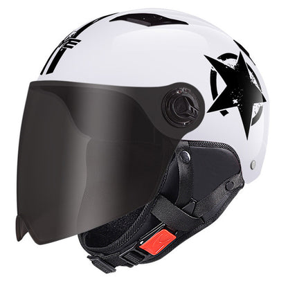 Motorcycle Helmets Riding Scooter UV Protection