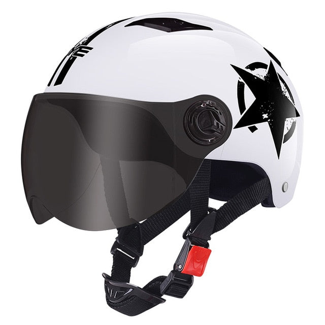 Motorcycle Helmets Riding Scooter UV Protection