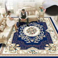 Thumbnail for Red Blue Baroque Europe Carpet Thickened Living Room Rugs Large Decor