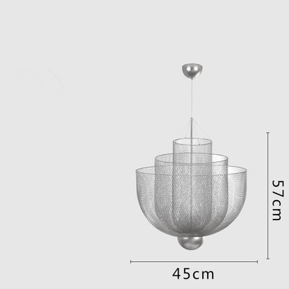 Modern Gold Silver Lighting Ceiling Chandelier Home Decor Hanging Pendant Decoration