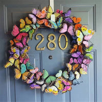 Thumbnail for Easter Butterfly Wreath Artificial Flora Summer Spring Decoration