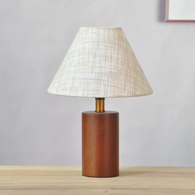 Korean Retro Lamp Wooden Lighting Bedroom Decoration Home