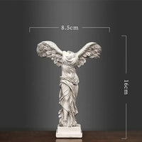 Thumbnail for White Bronze Nordic Classical Goddess Resin Craft Gift Sculptures and Statues