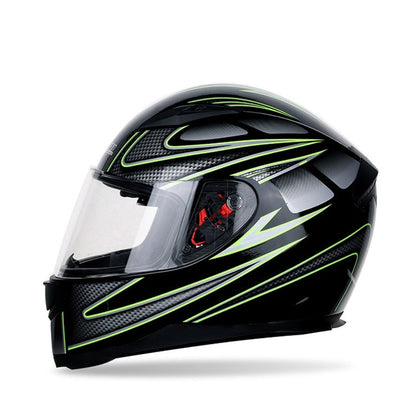 Motorcycle Helmets Men Full Face Anti Fog Chopper Racing