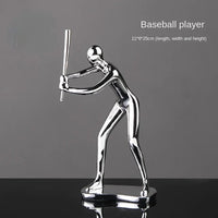 Thumbnail for Baseball Football Sports Resin Abstract Figure Sculptures and Statues Decoration Home Decoration