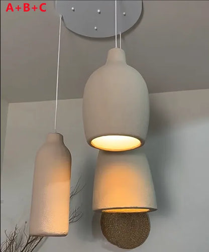Modern Chill Lighting Bar LED Chandelier Bedroom Bedside Lamp Home Decor Hanging Light