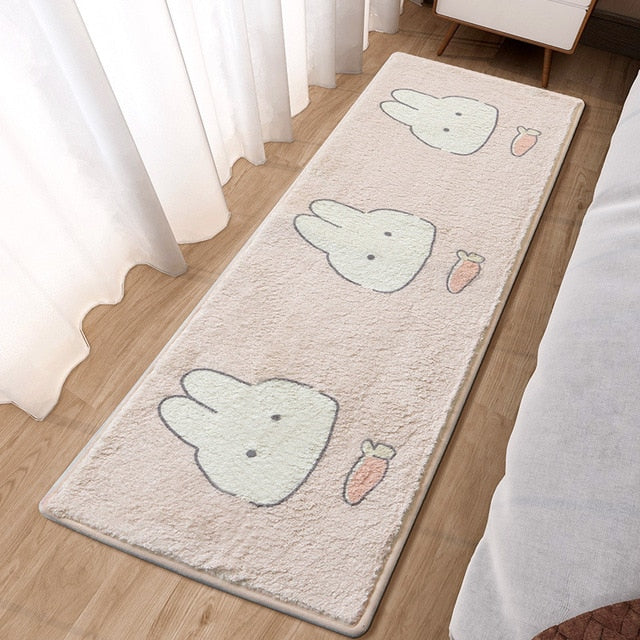 Premium Cute Animal Carpets Girls Boys Bedrooms Fluffy Soft Rugs for Children