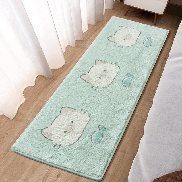 Premium Cute Animal Carpets Girls Boys Bedrooms Fluffy Soft Rugs for Children