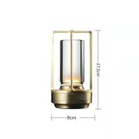 Thumbnail for Nordic Gold Silver Industrial Style LED Lighting Table Restaurant Outdoor