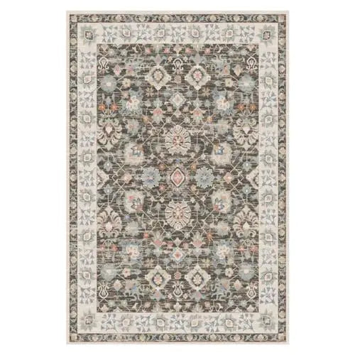 Luxury Persian Flower Rug Carpet Cozy Soft Home Decoration