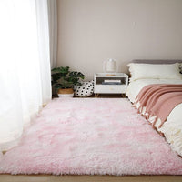 Thumbnail for Nordic Grey White Kids Carpet Bedroom Fluffy Rugs Decoration Small Large Living Room