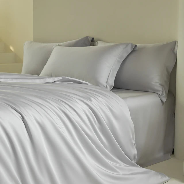 Nordic Classic Lyocell Fabric Soft Silky Hotel Quality Summer Bedding Set