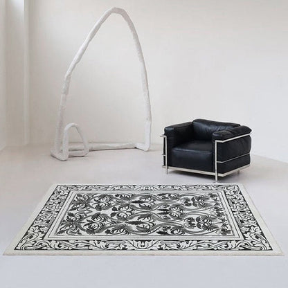 Luxury Large Persian Baroque Rugs Living Room Carpet for Modern Living Room