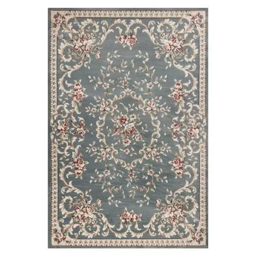 Luxury Persian Flower Rug Carpet Cozy Soft Home Decoration