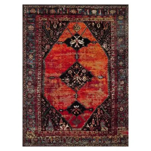 Luxury Persian Flower Rug Carpet Cozy Soft Home Decoration