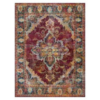 Thumbnail for Luxury Persian Flower Rug Carpet Cozy Soft Home Decoration