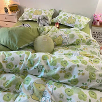 Thumbnail for Garden Flower Fashion for Kids Student Soft Polyester Fabric Bedding Set