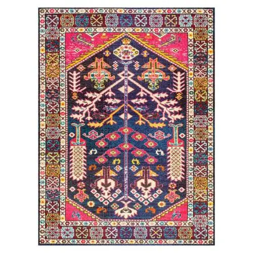 Luxury Persian Flower Rug Carpet Cozy Soft Home Decoration