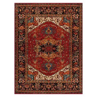 Thumbnail for Luxury Persian Flower Rug Carpet Cozy Soft Home Decoration