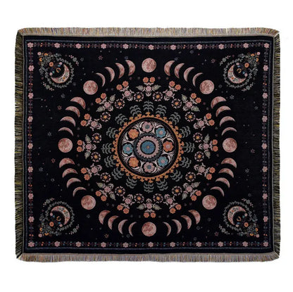 Bee Floral Nordic Blankets Throws Home Decor Sofa Towel