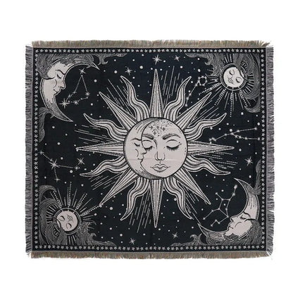 Bee Floral Nordic Blankets Throws Home Decor Sofa Towel
