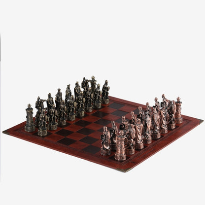 Metal Chess 32pcs Luxury Knight Dragon Sculptures and Statues