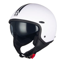 Thumbnail for Red Black Matte Half Motorcycle Helmets Scooters Half Face Moto Sport