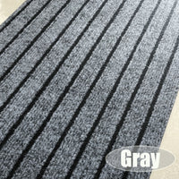 Thumbnail for Grey Red Rug Washable Floor Mat Carpet For Kitchen and Outside Anti Slip Floor