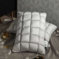 Thumbnail for White Goose Down Pillow Fluffy Cozy Five star Hotel Grade High Quality Health