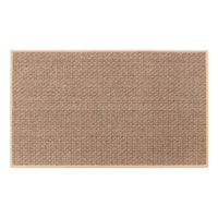 Thumbnail for Brown Grey Linen Rugs Kitchen Floor Mats Anti-Slip Washed