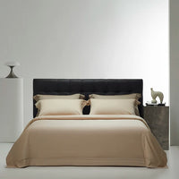 Thumbnail for Luxury Creamy Grey Hotel Grade 1000TC Pima Cotton Soft Smooth Duvet Cover Bedding Set