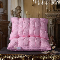 Thumbnail for Premium White Pink Blue Goose Down Pillow High Quality Health Sleeping