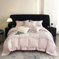 Thumbnail for Premium Chic Flower Print 1000TC Lyocell Cotton High Quality Silky Duvet Cover Bedding Set