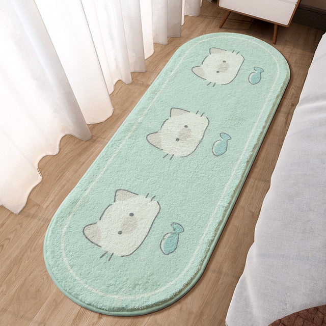 Premium Cute Animal Carpets Girls Boys Bedrooms Fluffy Soft Rugs for Children