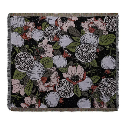 Bee Floral Nordic Blankets Throws Home Decor Sofa Towel
