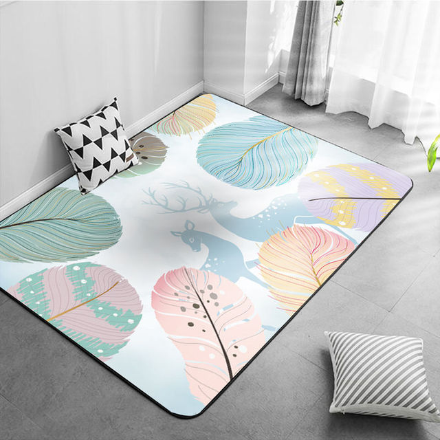 Nordic Modern Rugs Carpets for Living Room Decoration Washable