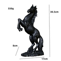 Thumbnail for Black Golden Horse European Resin Sculptures and Statues Crafts Home Decoration