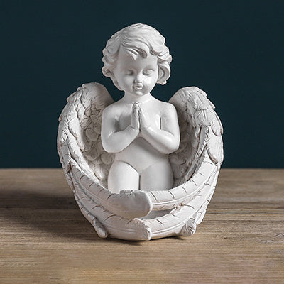 Premium European Handmade Resin Angel Sculptures and Statues Crafts for Wedding